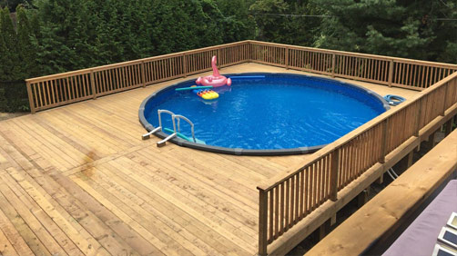 Deck project North Bay