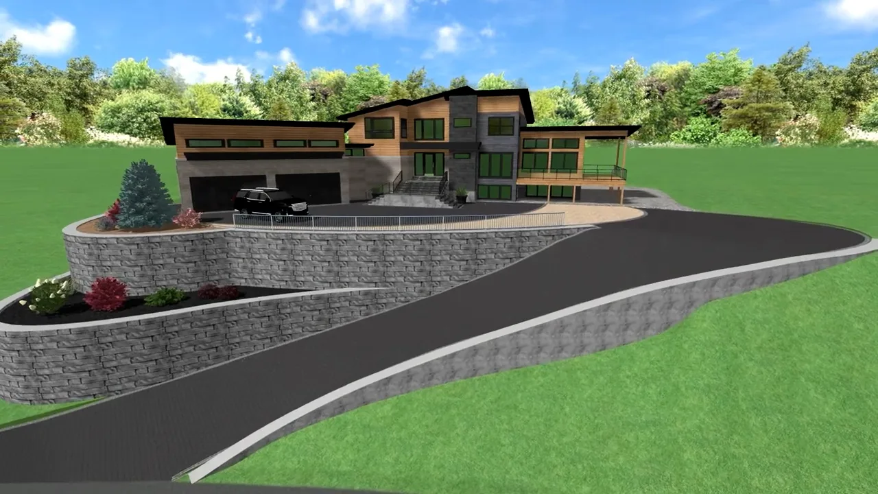 3D rendering Surrey project