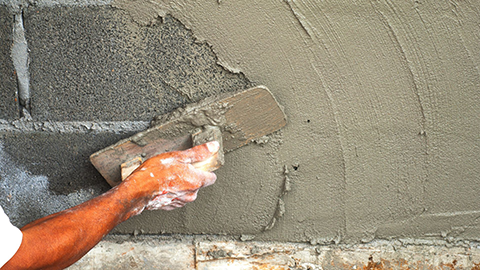 Foundation parging project