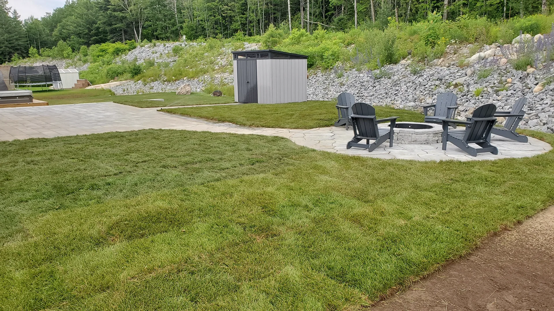 Sodding project North Bay