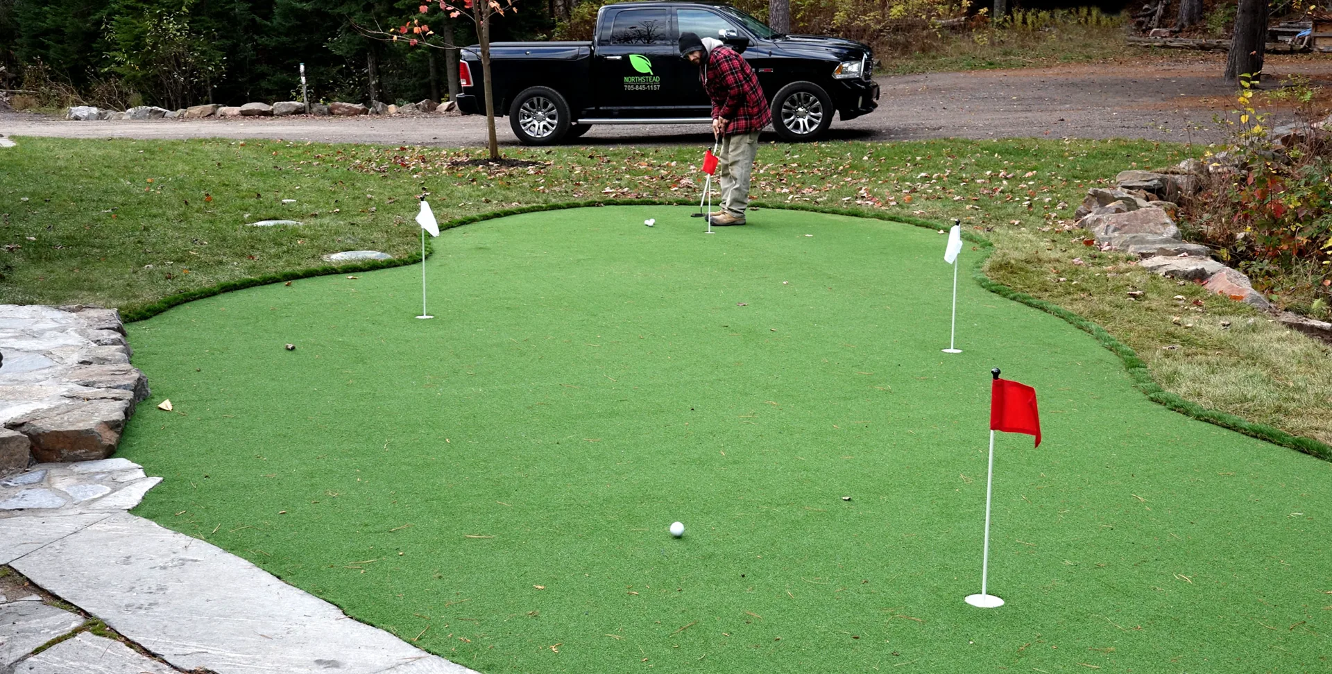 Lawn installation