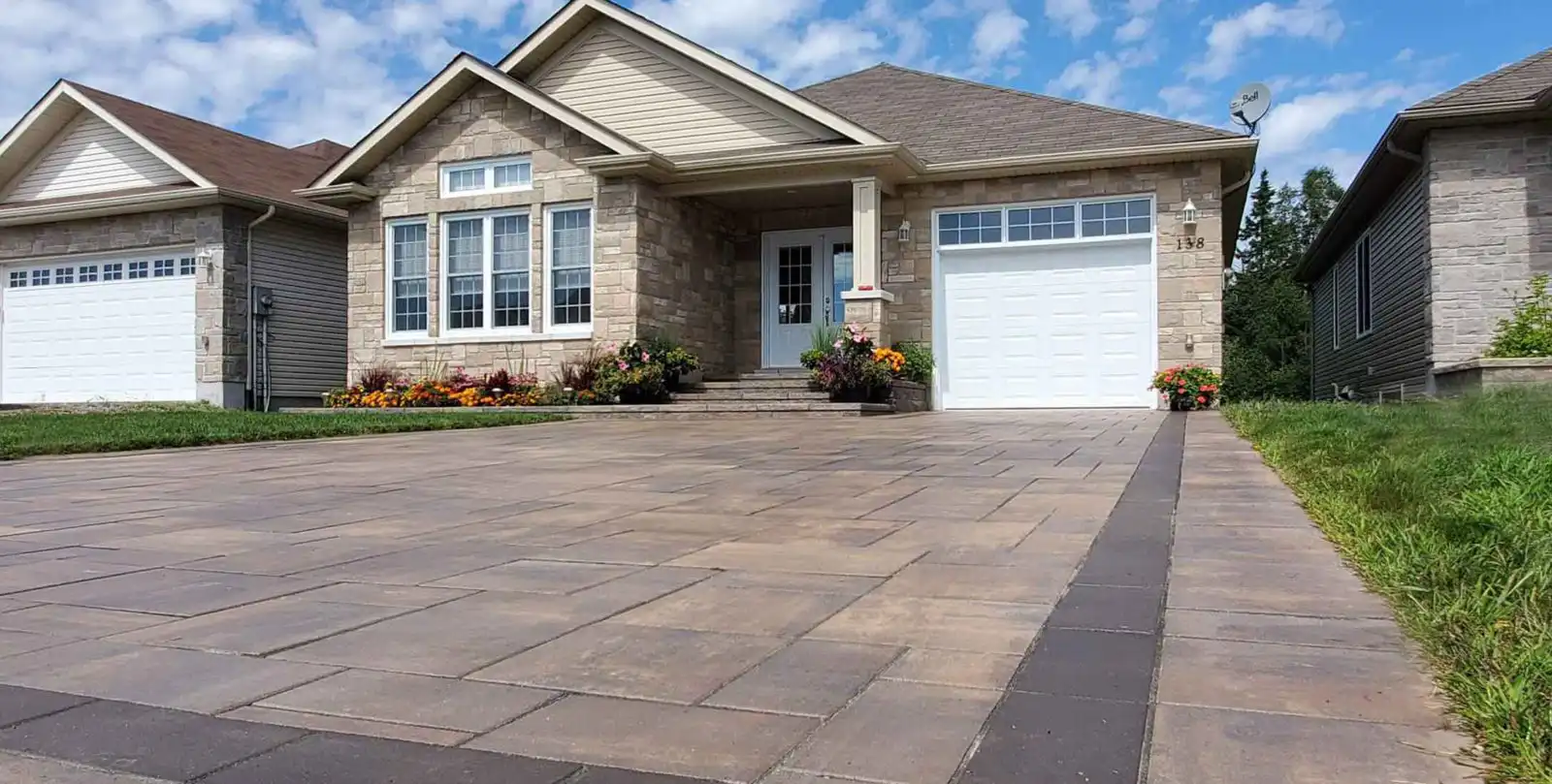 Interlock driveway North Bay and Callander Ontario