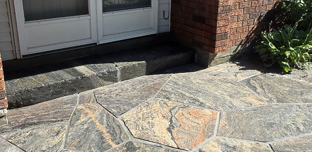 Flagstone Entrance